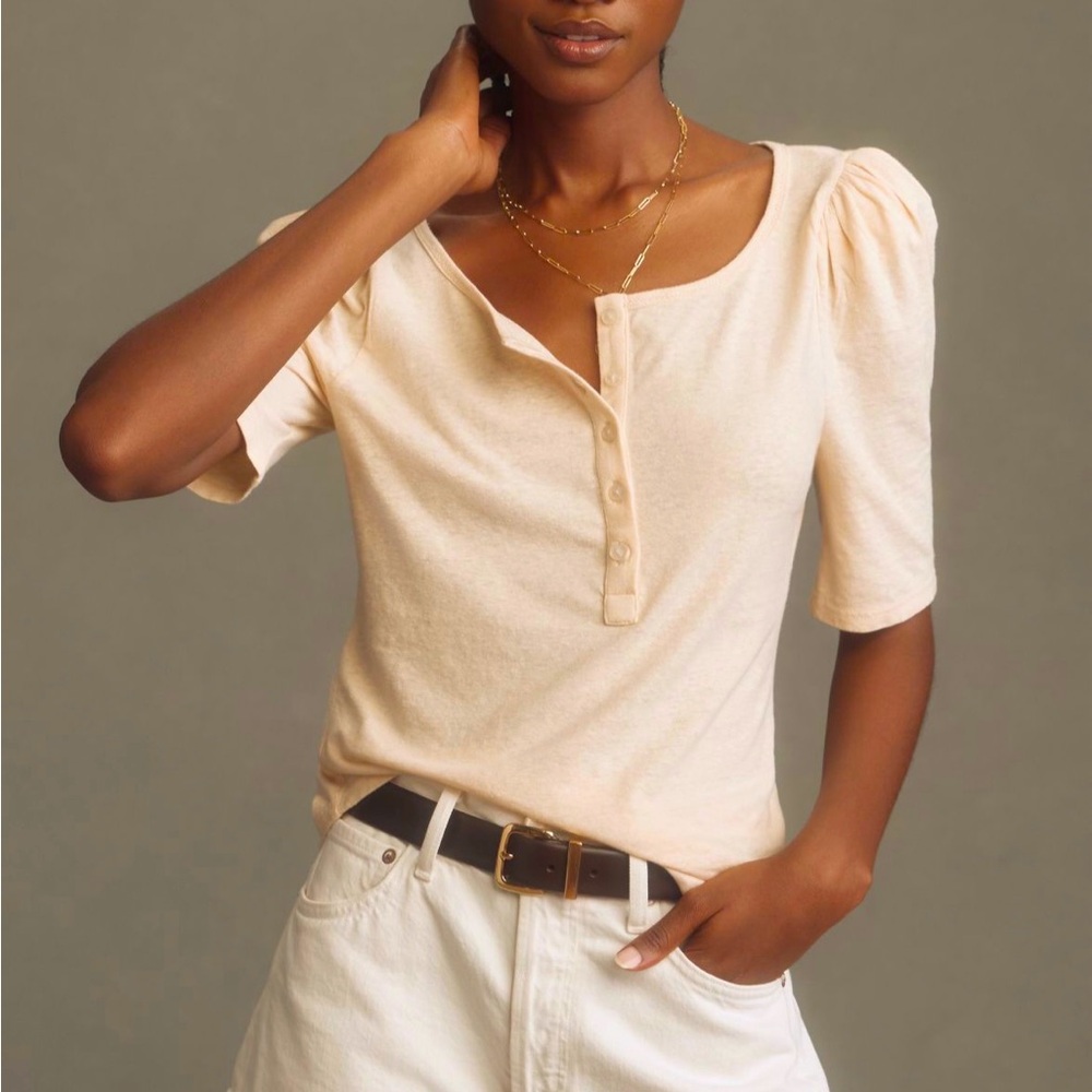 Anthropologie Henley Top